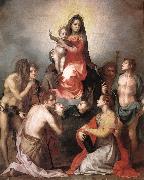 Andrea del Sarto, Madonna in Glory and Saints